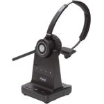 Auerswald COMfortel H-600 Kopfhörer Verkabelt & Kabellos Kopfband Büro/Callcenter Bluetooth Schwarz (90349)