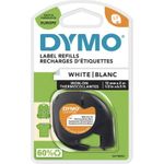 DYMO® Original Schriftband für LetraTag, Aufbügelbar - schwarz auf weiss (S0718850)