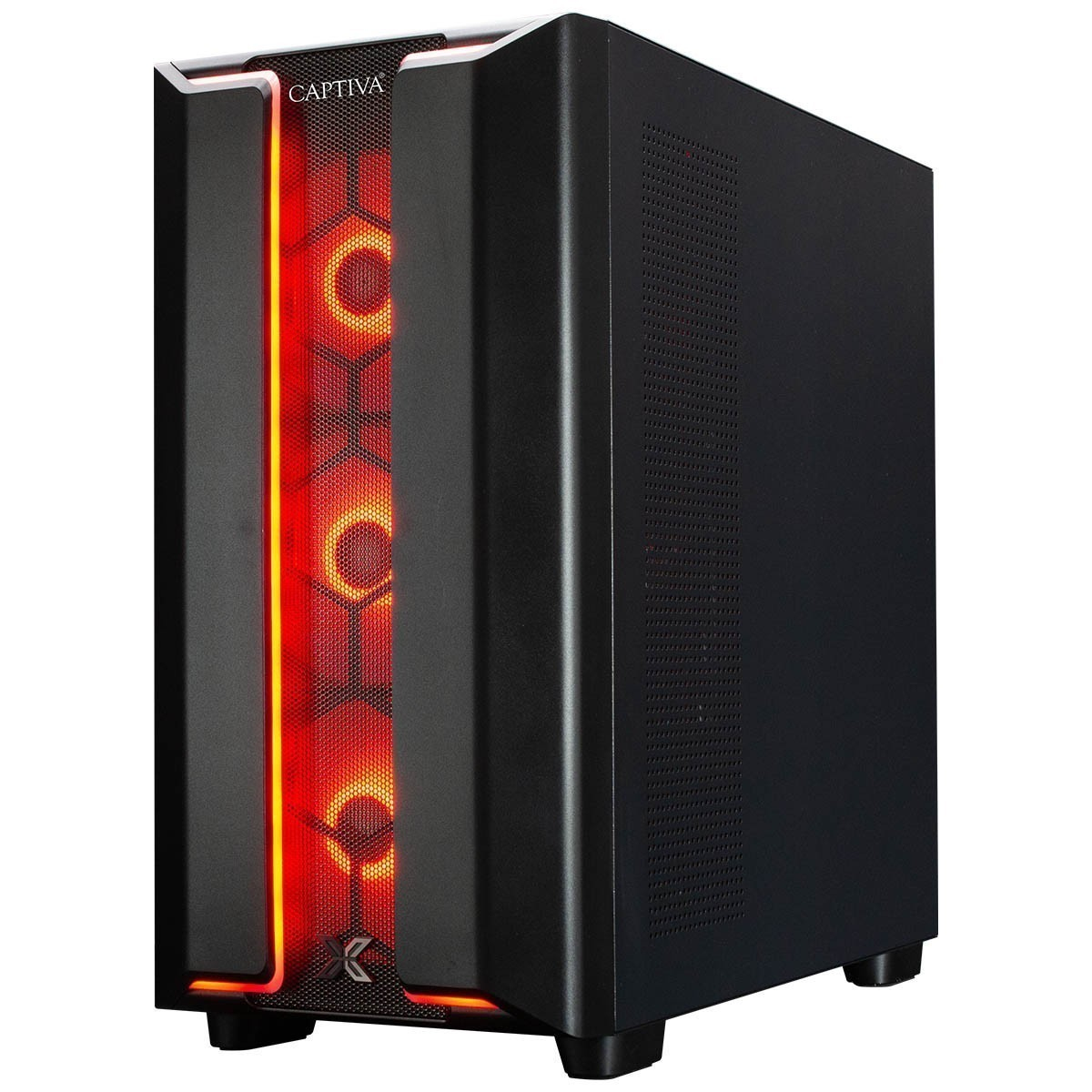 Captiva Advanced Gaming R98-741 Desktop-PC AMD Ryzen 7 5700X 32 GB RAM 1 TB SSD NVIDIA GeForce RTX 5060 Ti Schwarz