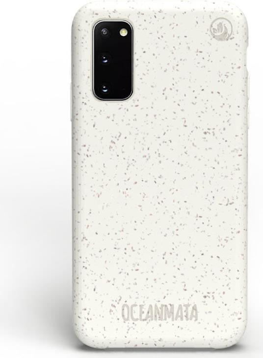 OCEANMATA Handyhülle Samsung S20 | weiß | nachhaltige Samsung Hülle (8720256018414)