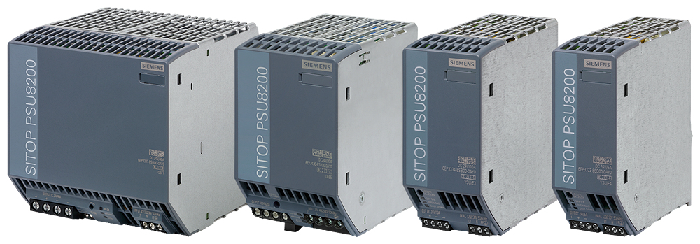 Siemens SITOP PSU8200 3AC 24 V DC 20A Rack-Netzteil Mehrfarbig