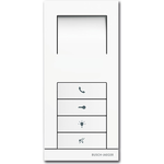 Busch-Jaeger 83210 AP-624. Übertragungstechnik: Verkabelt, Zertifizierung: CE, Internationale Schutzart (IP-Code): IP30. Produktfarbe: Weiß. Innengerät Stromversorgung: AC/DC. Breite: 81 mm, Tiefe: 22 mm, Höhe: 175 mm (8300-0-0324)