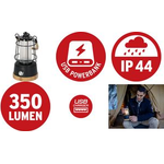 Brennenstuhl Akku LED Campinglampe CAL 1 mit Hanfseil und Bambussockel Akku Campinglampe (10 (1171800)