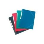 ELBA Eckspannermappe Memphis, DIN A4, aus PP, sortiert, Stärke: 0,5 mm, mit Beschriftungsetikett, - 10 Stück (48002910-20)