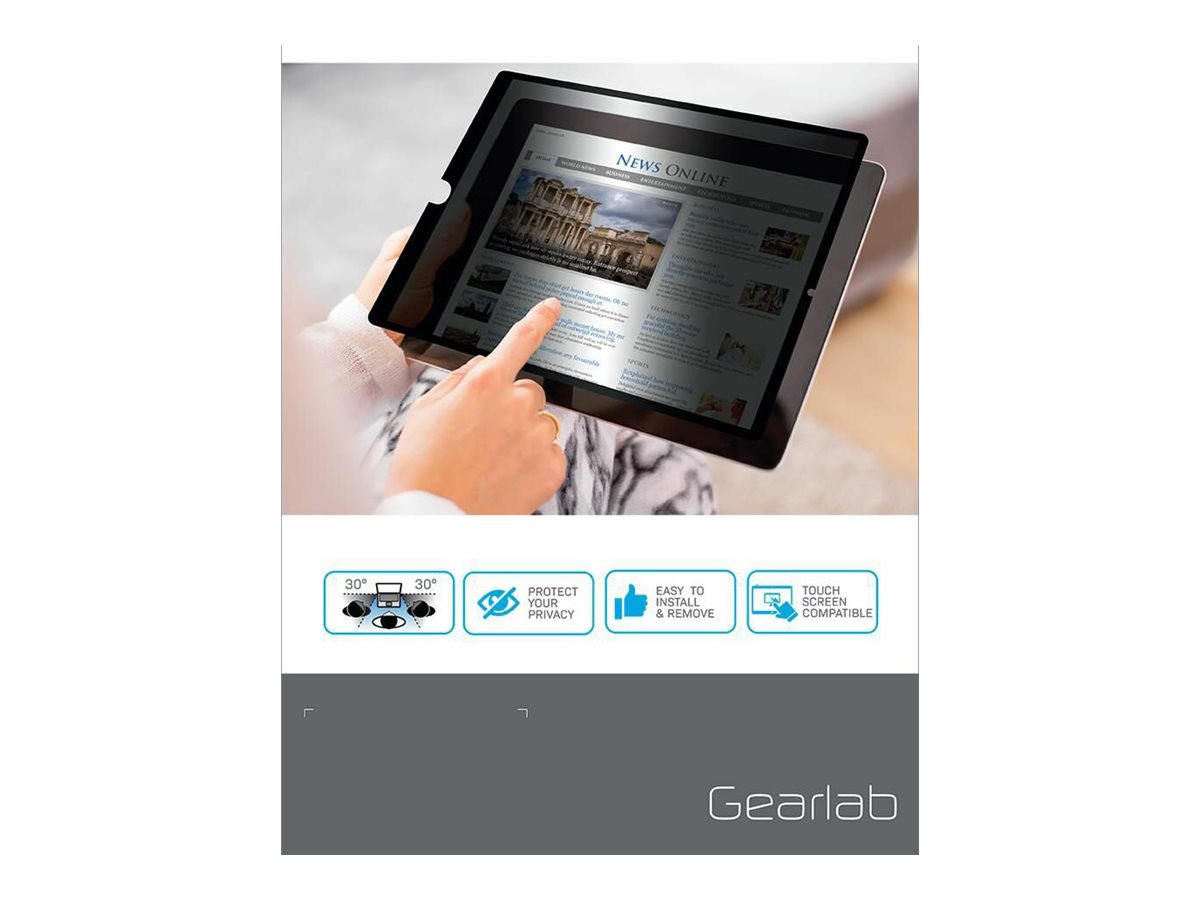 Gearlab eSTUFF GLBW13305213 Blickschutzfilter 13,5" Rahmenlos Matt Schwarz