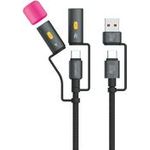 4smarts 4in1 USB-C Kabelset Explorer 60W 1m (541060)
