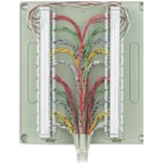 Verteilerkasten VKK3 50-540-01000 f.2x20DA 180x200x51mm - Zum Einbau von Anschlussleisten in trockenen Räumen (DE620004346)