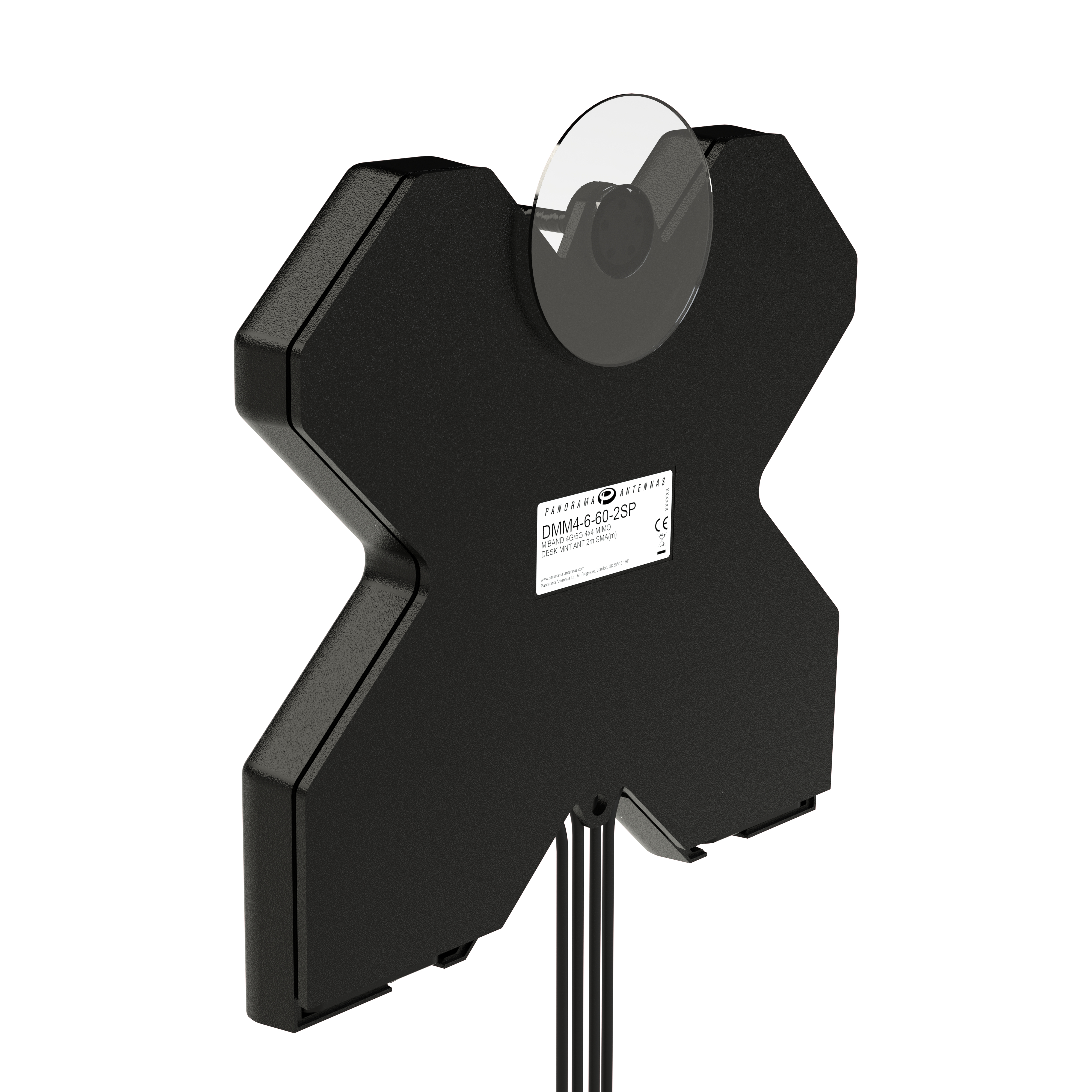 Panorama Antennas DMM4-6-60 Netzwerkantenne SMA 5 dBi Schwarz