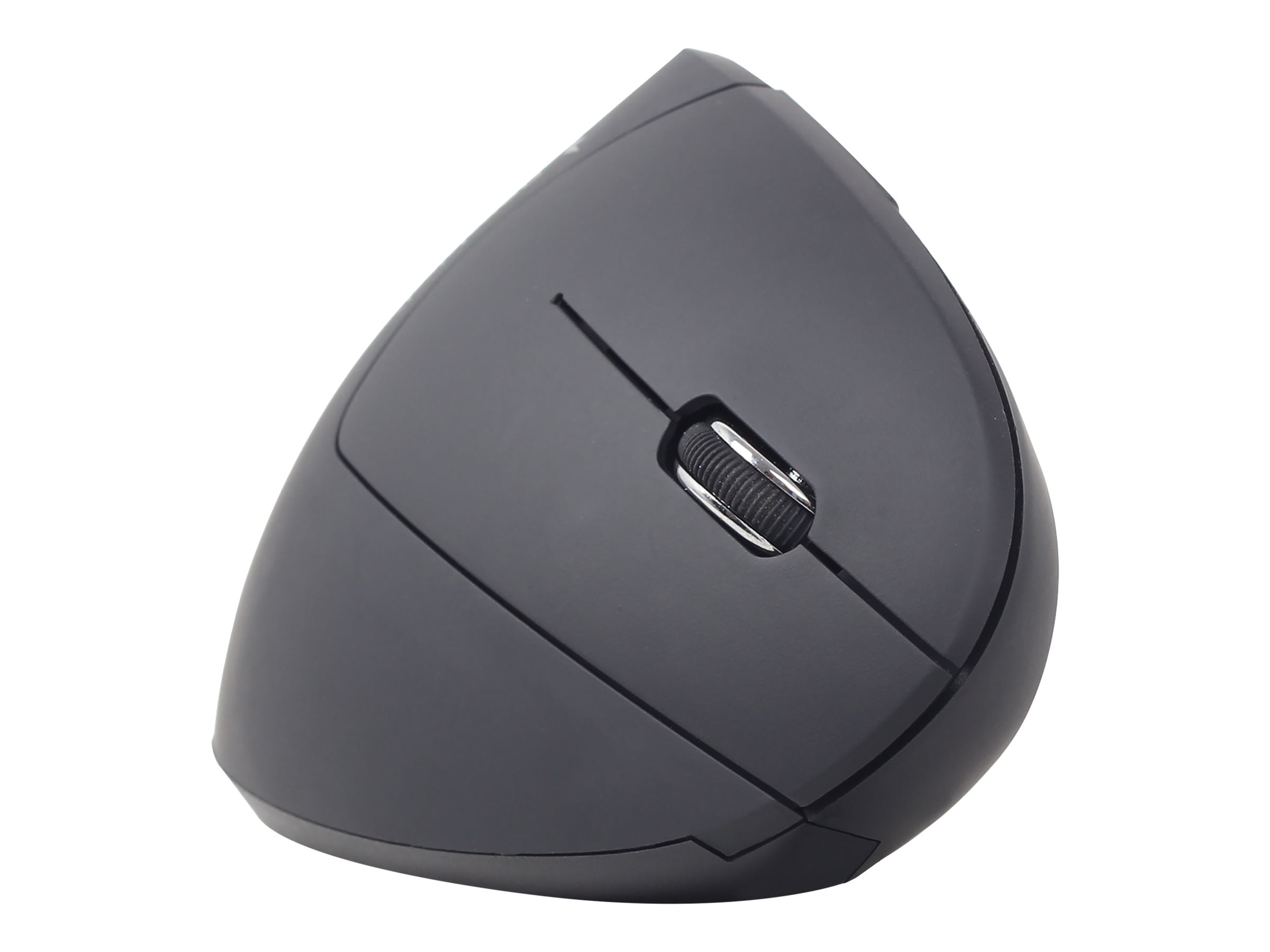 Gembird MUSW-ERGO-01 Vertikale Maus Kabellos Optisch 1600 DPI Schwarz