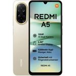 Xiaomi Redmi A5 Dual Sim 128GB, 4GB RAM, Sandy Gold (MZB0JTPEU)
