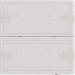 Gira KNX Tastsensor 4 Komfort 2f TS4 ws 5002003 (5002003)