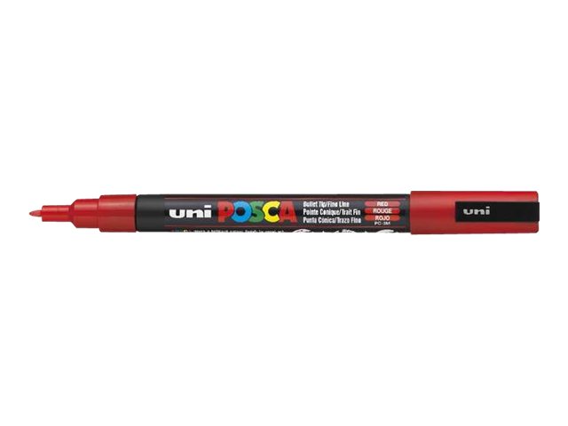 POSCA Lack-Marker PC-3M Rundspitze 1,3 mm Rot