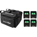 EUROLITE Set 4x LED TL-4 Trusslight + Soft-Bag (20000636)