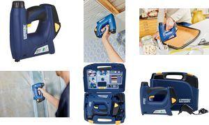 Rapid Akku-Tacker BTX140, blau, im Koffer für Flachdrahtklammern Typ 140 (6 (5001387)