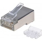 Intellinet Modularstecker Intellinet, RJ45,Cat6A, STP, 3-Punkt, 90 Stk. (790680)