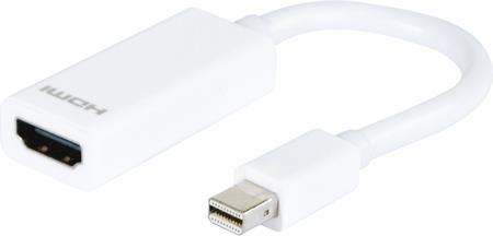 Mini Displayport 1.2 zu HDMI 1.4 Konverter Zum Anschluss eines Monitors oder Beamers mit HDMI-Anschluss an ein Notebook mit Mini Displayport 1.2 (127387)