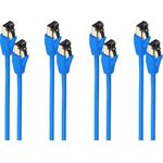 shiverpeaks BS08-41001-4 Netzwerkkabel Blau 0,25 m Cat8.1 F/FTP (FFTP) (BS08-41001-4)