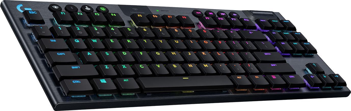 Logitech G915 TKL Tenkeyless LIGHTSPEED Wireless RGB Mechanical Gaming Keyboard (920-009520)
