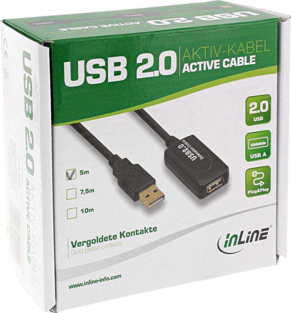 InLine USB-Verlängerungskabel (34605I)