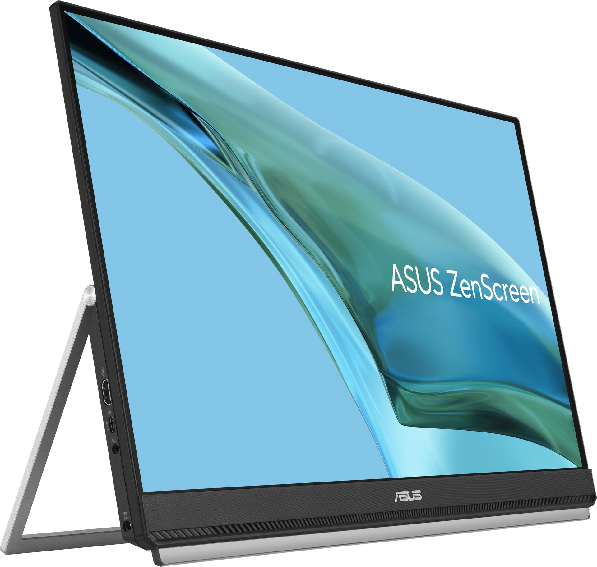 ASUS ZenScreen MB249C, LED-Monitor - (61 cm(24" ), schwarz, FullHD, USB-C, IPS) [Energieklasse D] (90LM0865-B01170)