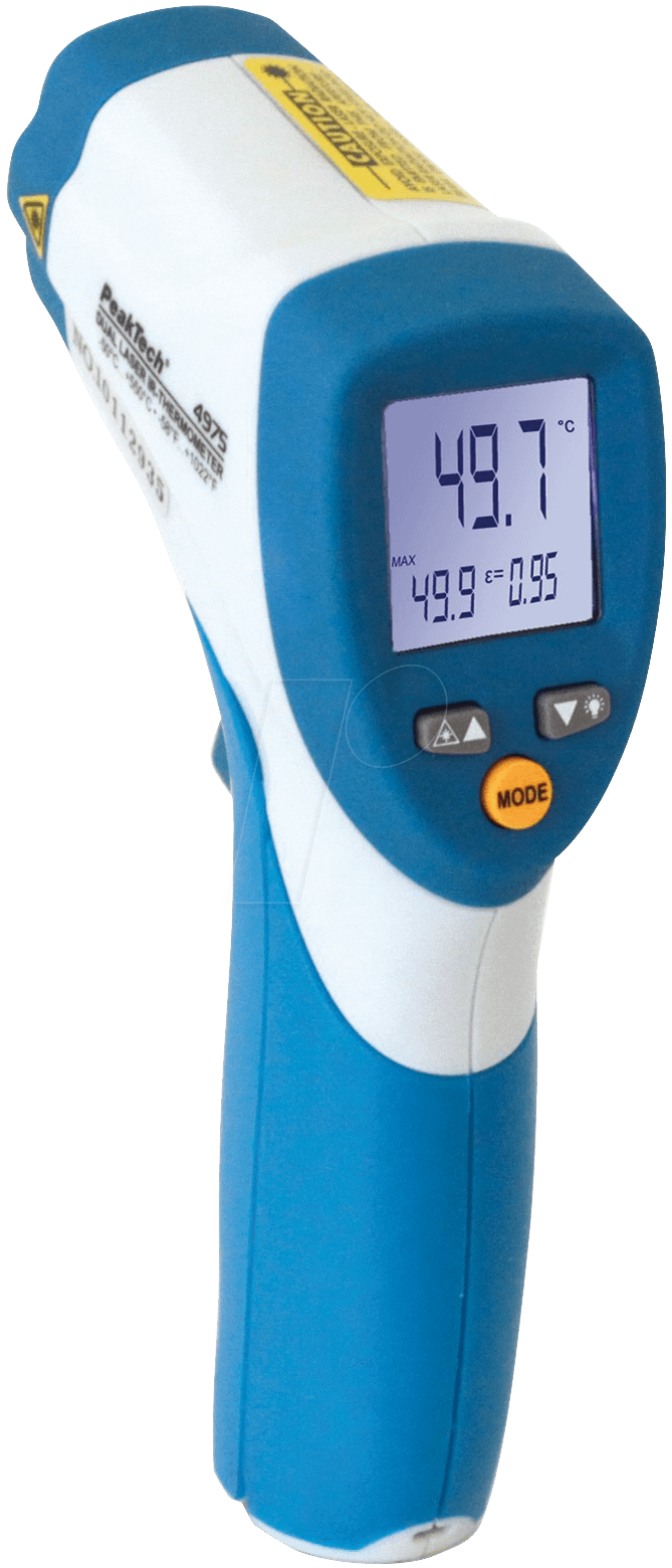 PeakTech IR-Thermometer -50...+650 °C (PeakTech 4975)