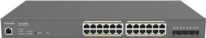 EnGenius ECS1528FP Netzwerk-Switch Managed L2 Gigabit Ethernet (10/100/1000) Schwarz 1U Power over Ethernet (PoE) (ECS1528FP)