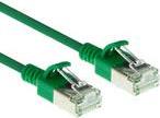 ACT Green 5 meter LSZH U/FTP CAT6A datacenter slimline patch cable snagless with RJ45 connectors (DC7705)