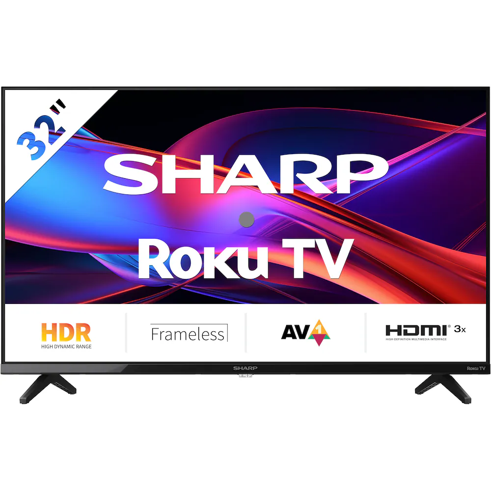 Sharp 32GD2225E LED-Fernseher 32", HD, Smart-TV schwarz (32GD2225E)