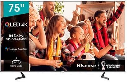 Hisense 75A7GQ Fernseher 190,5 cm (75" ) 4K Ultra HD Smart-TV WLAN Grau - Metallisch (75A7GQ)