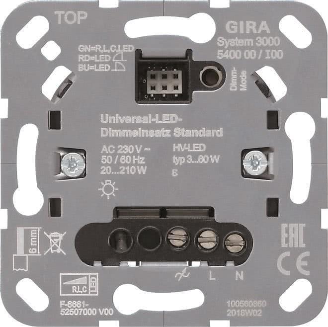 GIRA 540000 540000 S3000 Uni-LED-Dimmeins. Standard (540000)