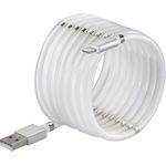 Renkforce USB 2.0 Anschlusskabel [1x USB 2.0 Stecker A - 1x Apple Lightning-Stecker] 1.00 m Weiß (TO-6897012)