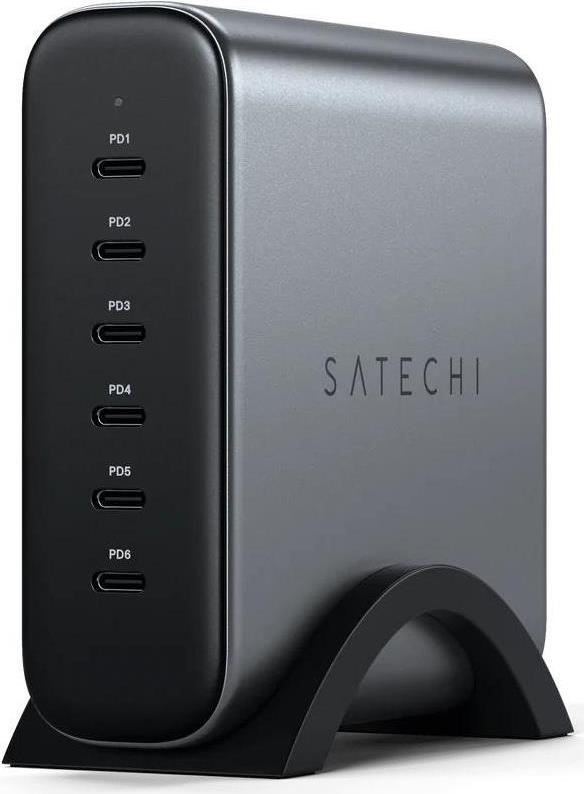 Satechi ST-C200GM-EU Ladegerät für Mobilgeräte Universal Grau AC Indoor (ST-C200GM-EU)
