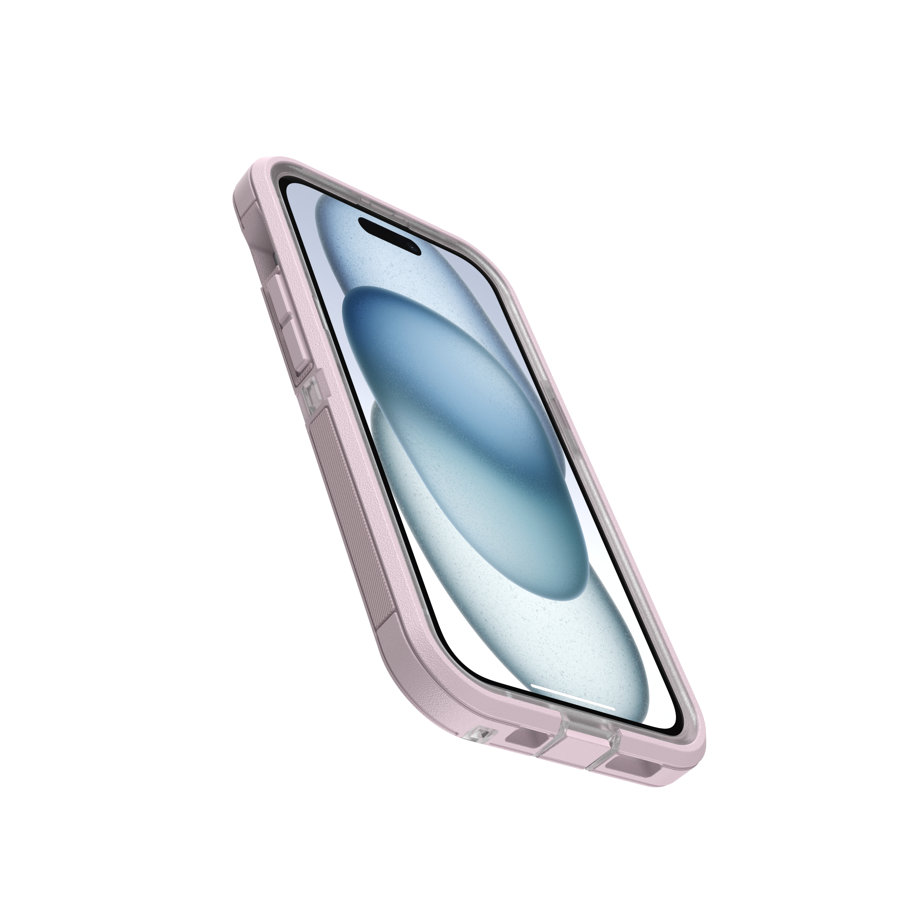 OtterBox Defender Series XT Clear MagSafe Schutzhülle für iPhone 13/14/15/16e Bergfrost (klar/pink)