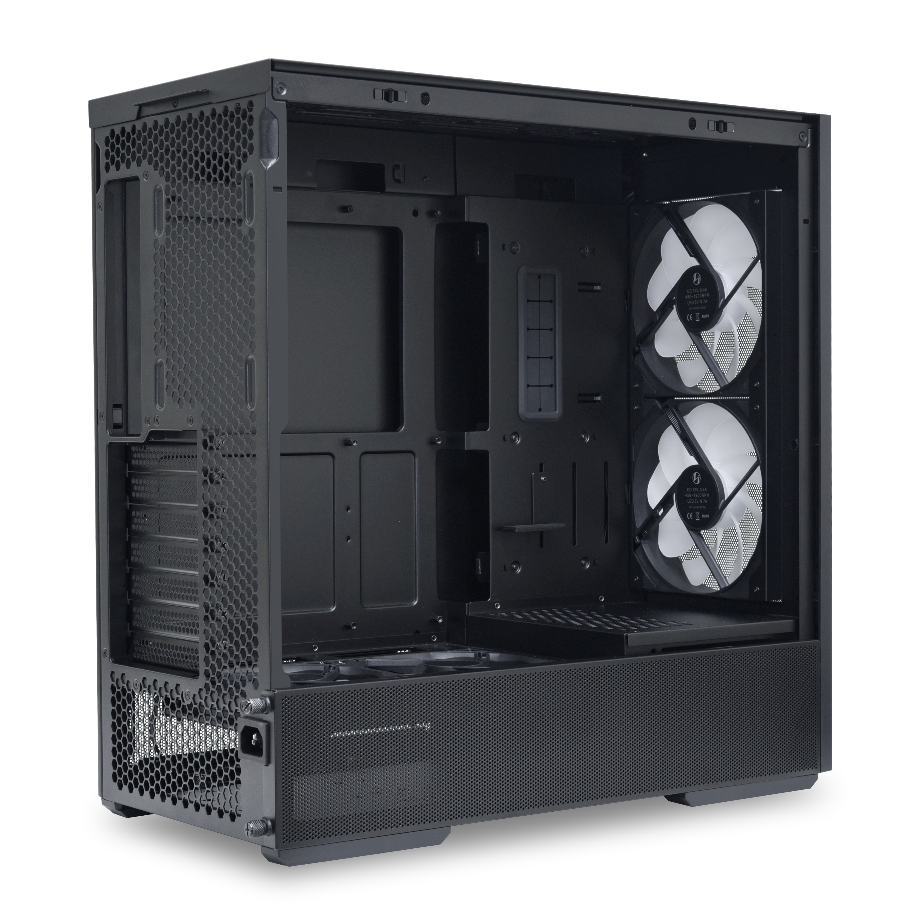 Lian Li LANCOOL 207 Midi-Tower ATX Gehäuse Tempered Glass Schwarz