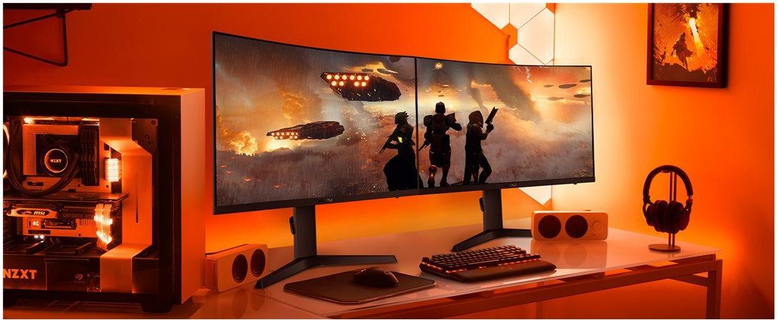 KOORUI G3441VC 34" WQHD Gaming-Monitor 180 Hz Schwarz