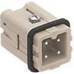 ILME Stifteinsatz Gr.21.21 3P+PE CKSM 03 Silber Zugfederanschluss 10A 400V 1 (CKSM03)