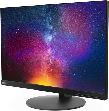 Lenovo ThinkVision T23d - LED-Monitor - 57.15 cm (22.5) (22.5 sichtbar) - 1920 x 1200 WUXGA - IPS - 250 cd/m² - 1000:1 - 6 ms - HDMI, VGA, DisplayPort - Schwarz [Energieklasse D]