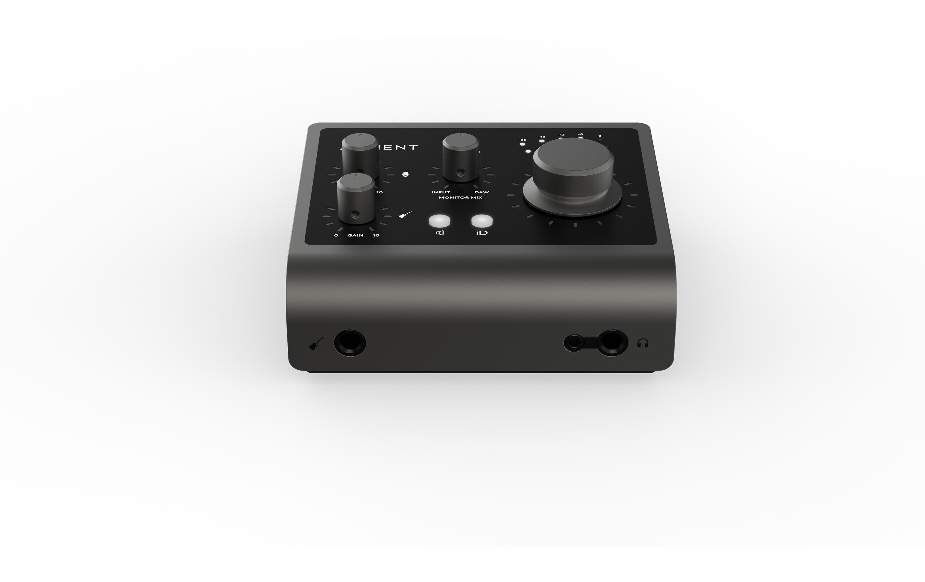 Audient iD4 MKII Audio Interface 2in/2out Schwarz