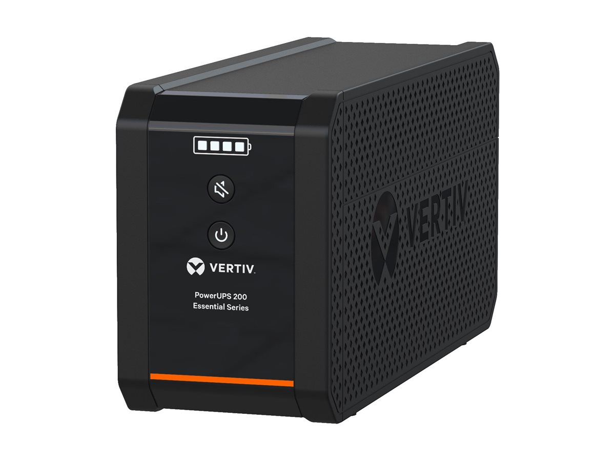 Vertiv Essential Series USV PSA6E-1000IT-IEC 1000 VA 525 W Line-Interactive Schwarz