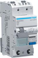 Hager Fehlerstrom-Leitungsschutzschalter 1P+N127V 6kA B-16A 30mA Typ A QC (ADS917D)