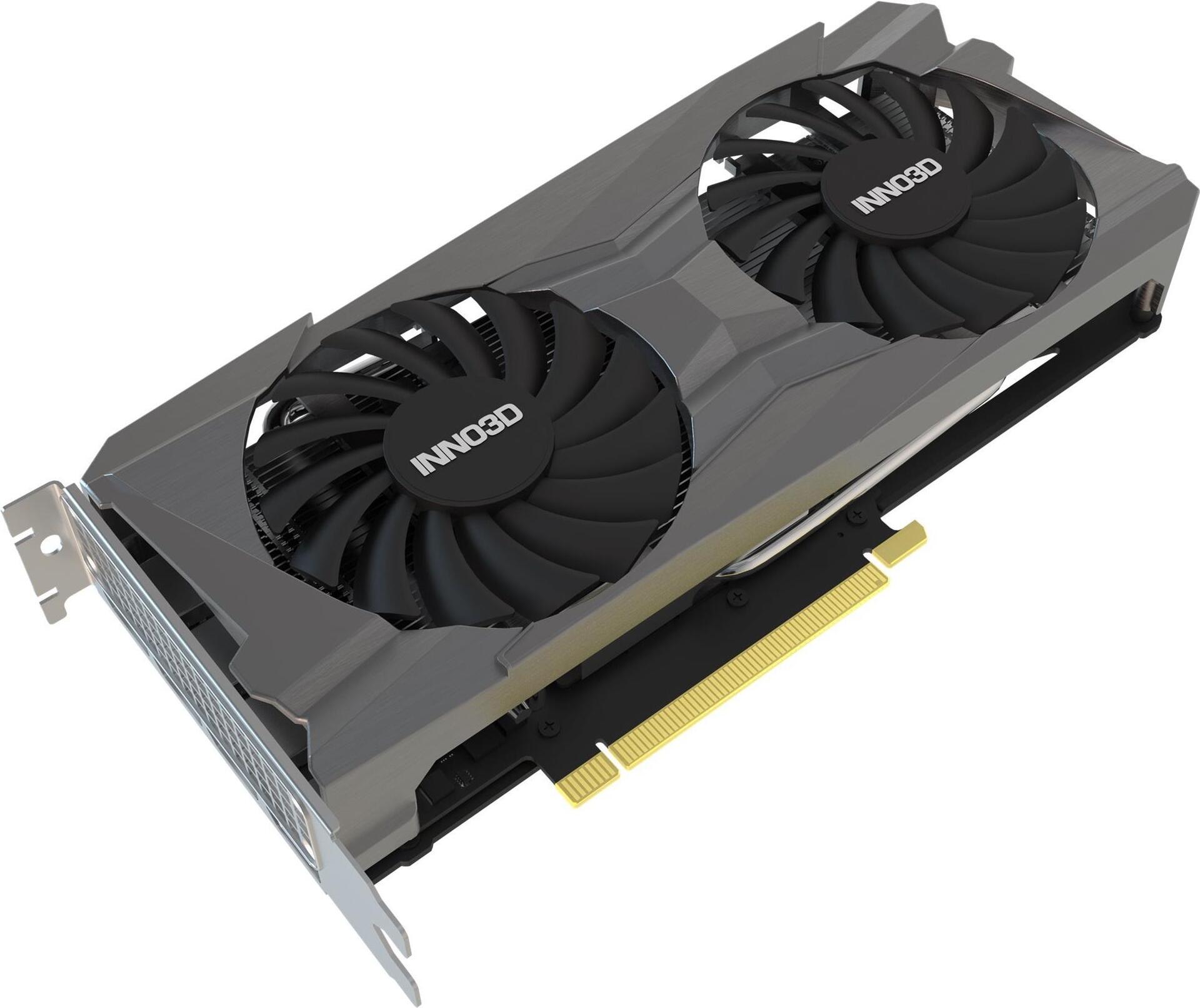 Inno3D GeForce RTX 3050 Twin X2 Grafikkarte 8 GB GDDR6 Schwarz
