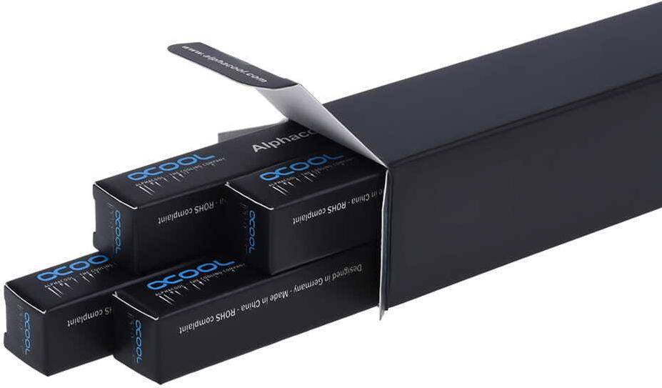 Alphacool HardTube 13/10 mm Acryl (PMMA) 80 cm 4er Set Klar