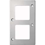 Merten 480260 Wandplatte/Schalterabdeckung Silber (480260)