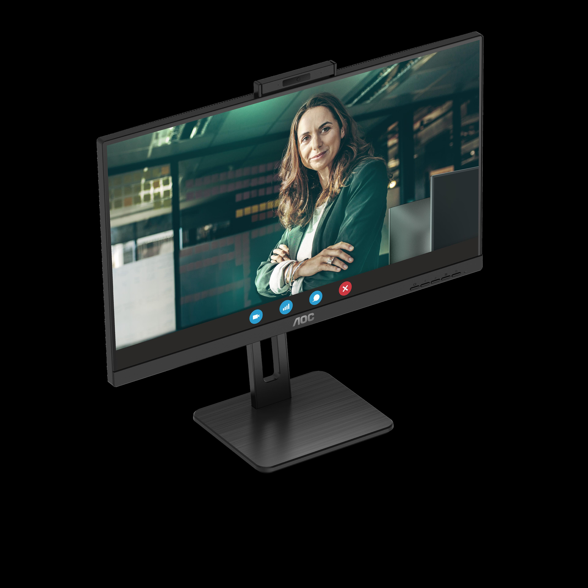 AOC Pro-line 24P3CW 23,8" Full HD IPS Monitor Schwarz