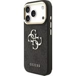 GUESS Hard Cover 4G Metal Logo Black, für Apple iPhone 17 Pro, GUHCP17L4GMGCGR (GUHCP17L4GMGCGR)