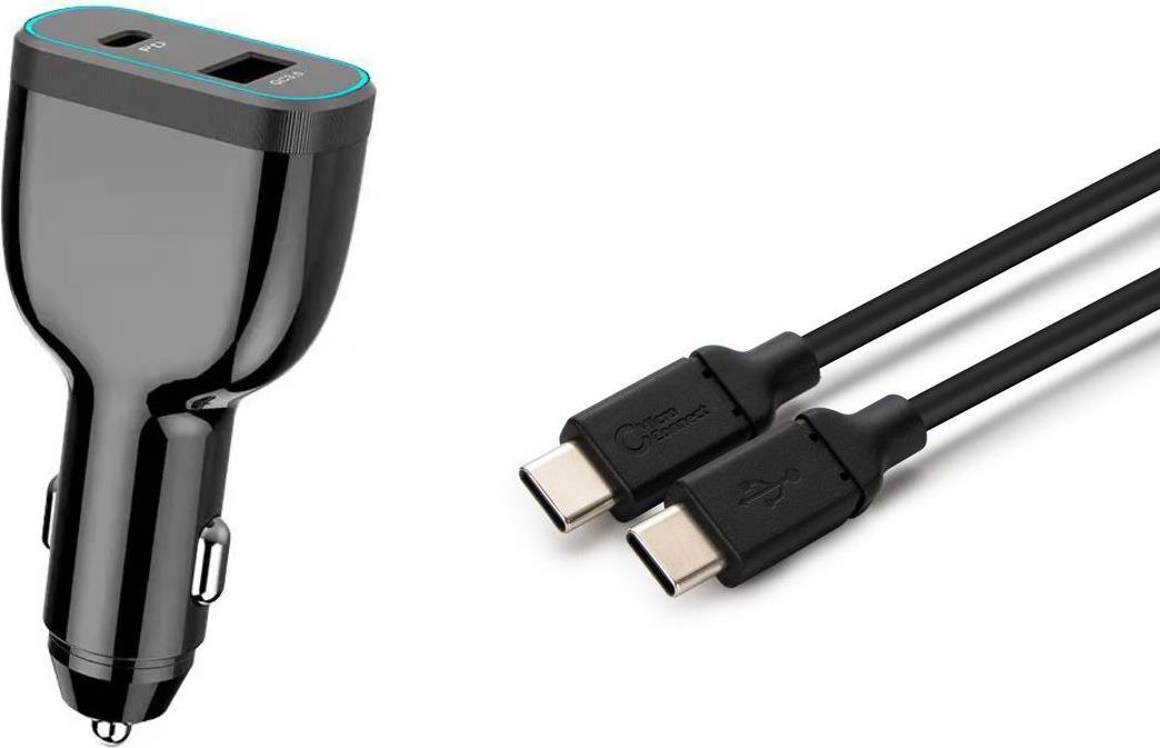 CoreParts USB-C Car Charger for Laptop Mobile & tablets with - PC-/Server Netzteil (MBXUSBC-DC0006)