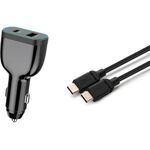 CoreParts USB-C Car Charger for Laptop Mobile & tablets with - PC-/Server Netzteil (MBXUSBC-DC0006)