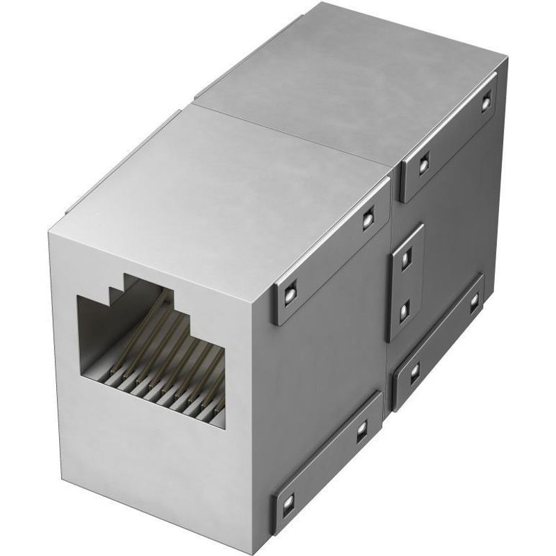 Hama 00200327 Kabeladapter RJ-45 Silber 00200327