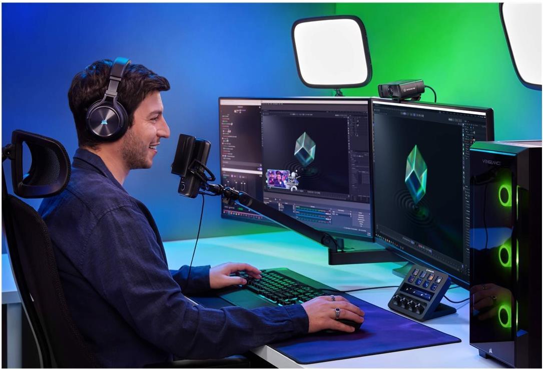 Elgato Stream Deck Plus Tastenfeld Schwarz
