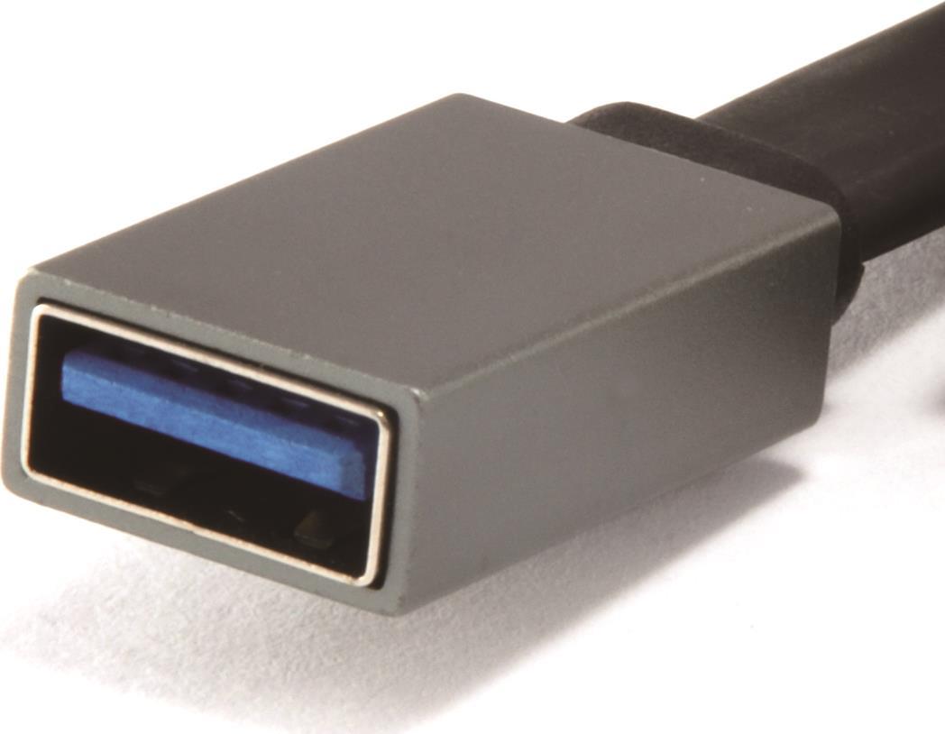 Conceptronic HUBBIES USB 3.1 Type-C zu 1-Port USB 3.0 + 2-Port-USB-2.0-Kabel-Hub (HUBBIES 01G)